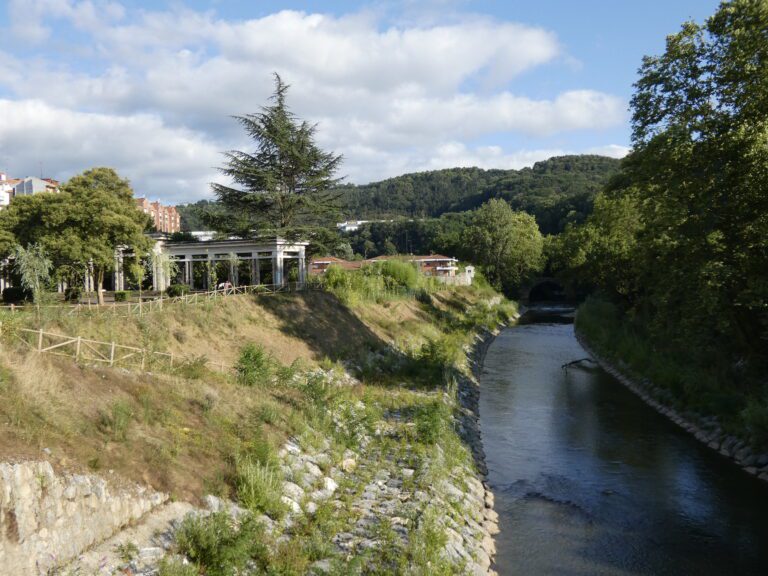 Galdakao junto al río